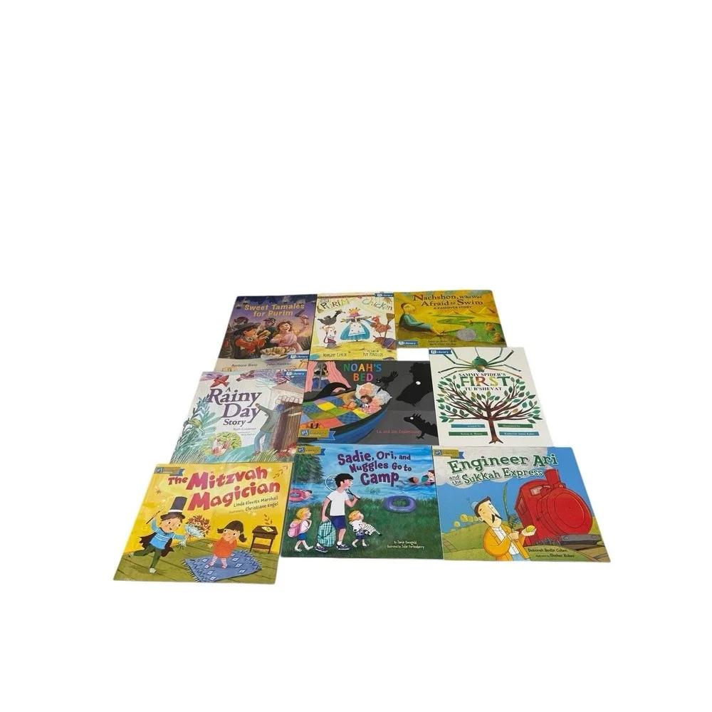HUGE LOT 38 PJ LIBRARY Children's Books Jewish Shabbat Purim Hanukkah Snow‎ Kids